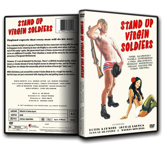 STAND UP VIRGIN SOLDIERS - Robin Askwith, George Layton (1977)
