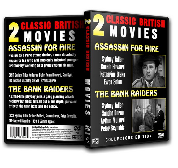 THE BANK RAIDERS - S. Tafler, S. Dorne (2xMovies) 1958
