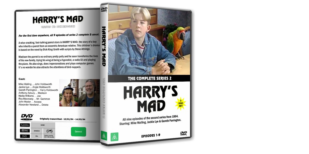 HARRY'S MAD - Complete Series 2 (1994) DVD